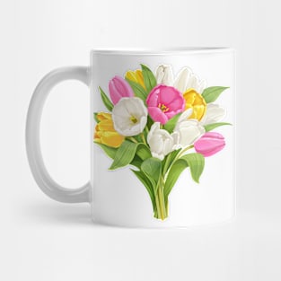 Bouquet of Tulips Mug